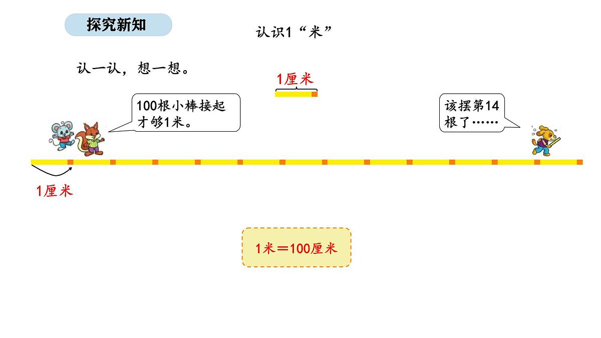 北师大版数学二年级上册2.4  1米有多长 第1课时（课件）第5页