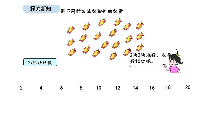 2025-2026学年度北师大版数学二年级上册3.1 小小清点员（课件）第5页
