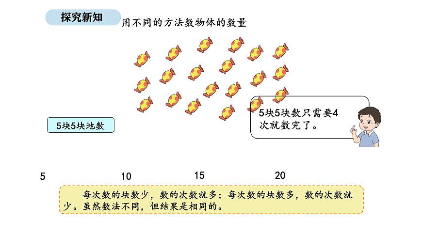 2025-2026学年度北师大版数学二年级上册3.1 小小清点员（课件）第6页
