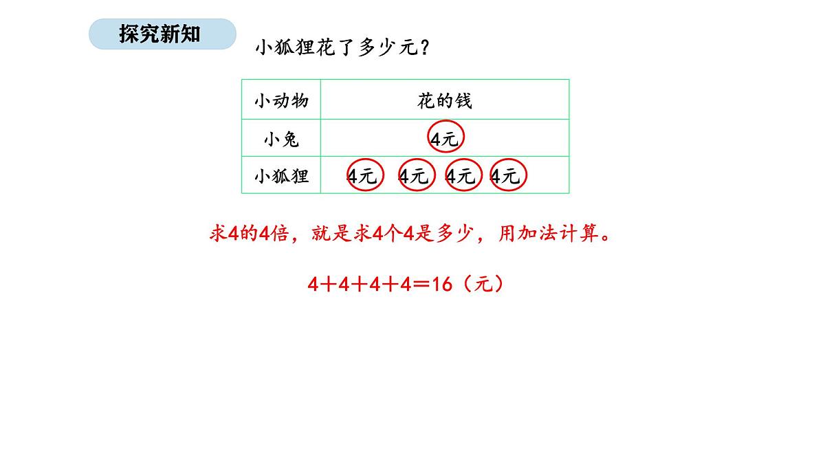 2025-2026学年度北师大版数学二年级上册3.6  快乐的动物 第二课时（课件）第8页