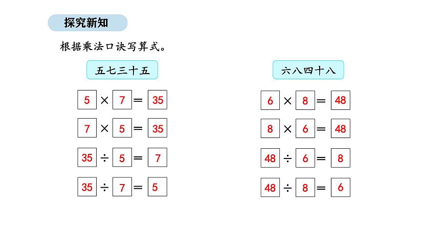 2025-2026学年度人教版数学二年级上册5.4  用7、8的乘法口诀求商（课件）第8页