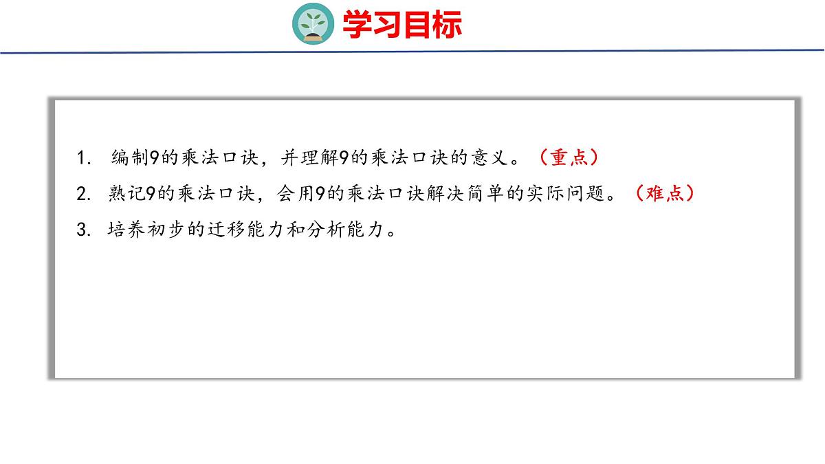 5.1.3 9的乘法口诀（课件）2025-2026学年度人教版数学二年级上册第2页