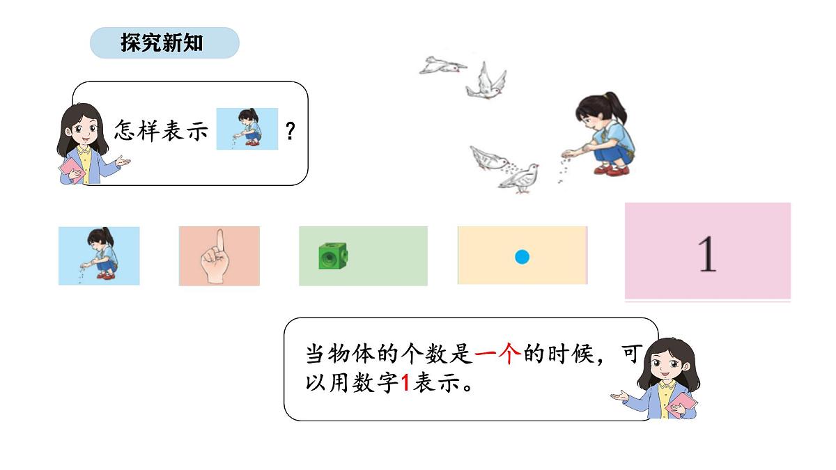 2025-2026学年度北京版数学一年级上册1.1 认识1~5（课件）第3页