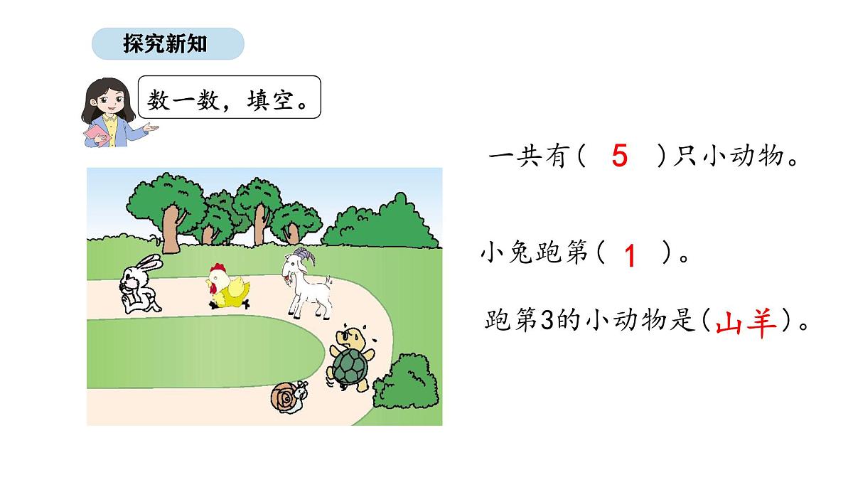 2025-2026学年度北京版数学一年级上册1.2 几和第几（课件）第8页