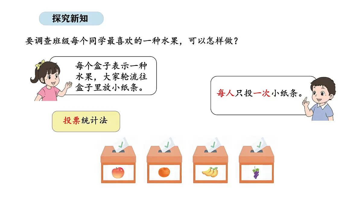 2025-2026学年度苏教版数学三年级上册3.1 数据的收集和整理（1）（课件）第5页