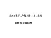 2025-2026學年度蘇教版數(shù)學二年級上冊2.4  用1-6的乘法口訣求商（課件）