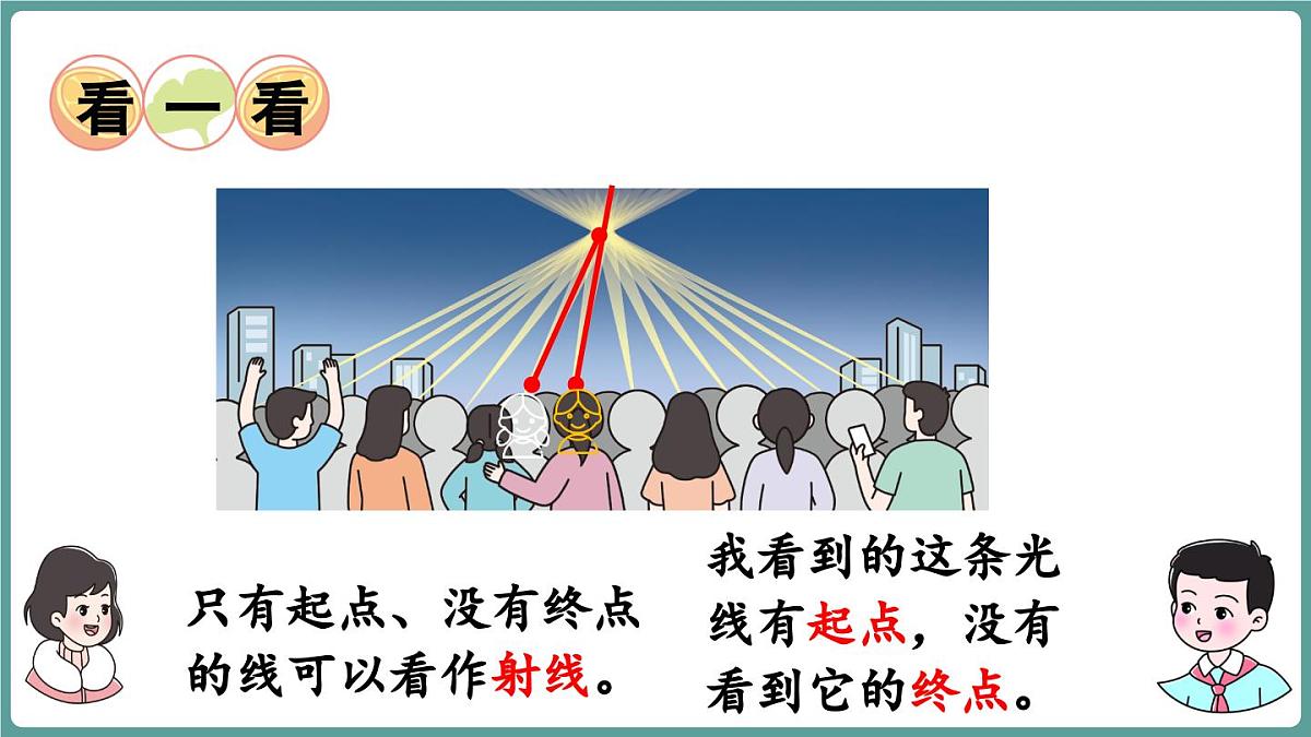 西师大版（2024）数学三年级上册 6.1 线段、射线与直线 （课件）第8页