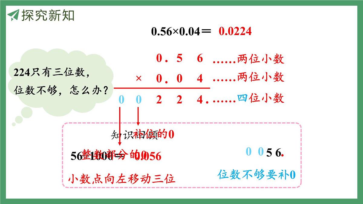 新人教版数学五年级上册1.4小数乘小数（2）课件第6页