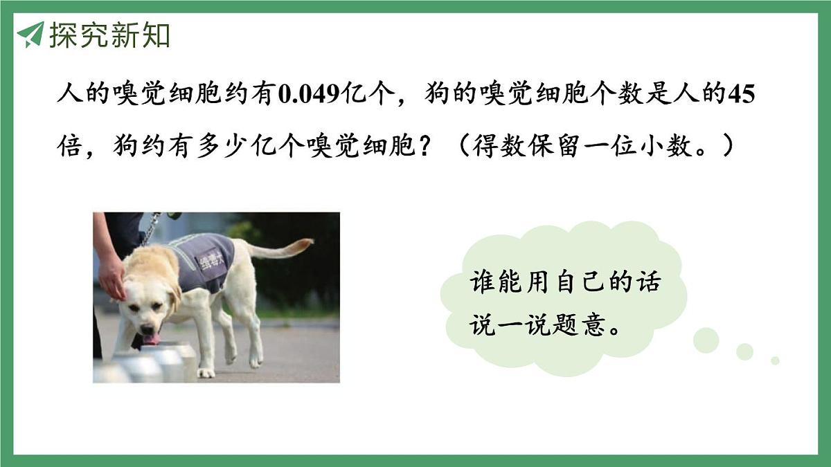 新人教版数学五年级上册1.7积的近似数课件第7页