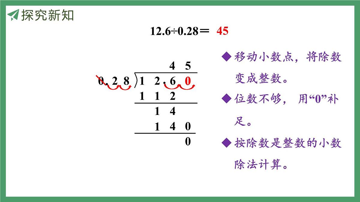 新人教版数学五年级上册3.5一个数除以小数（2）课件第8页