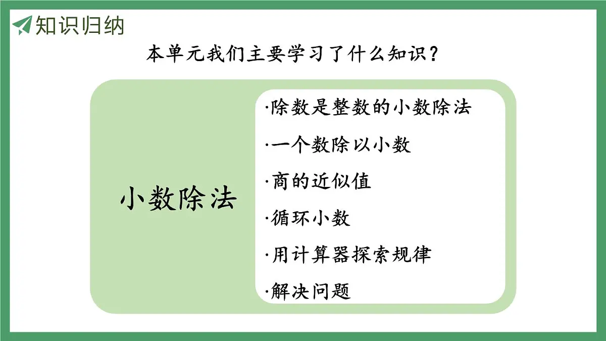 新人教版数学五年级上册3.13整理和复习课件第4页