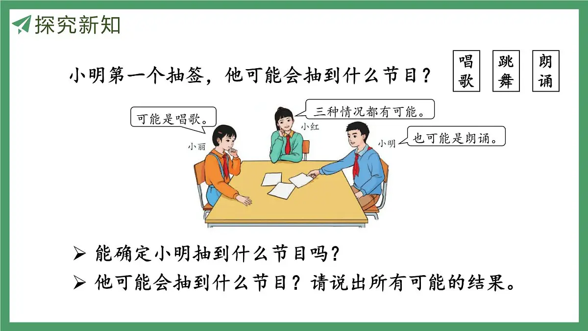 新人教版数学五年级上册4.1 可能性 课件第6页