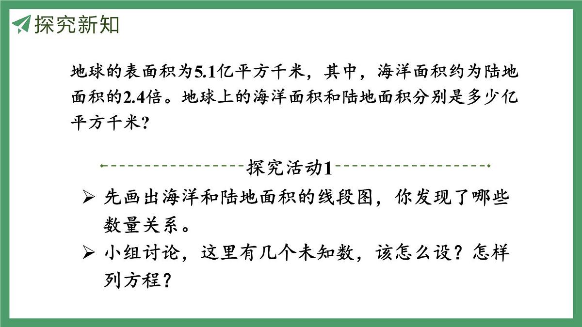 新人教版数学五年级上册5.2.12实际问题与方程（4）课件第7页