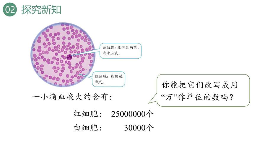 新人教版数学四年级上册1.6 亿以内数的改写课件第7页