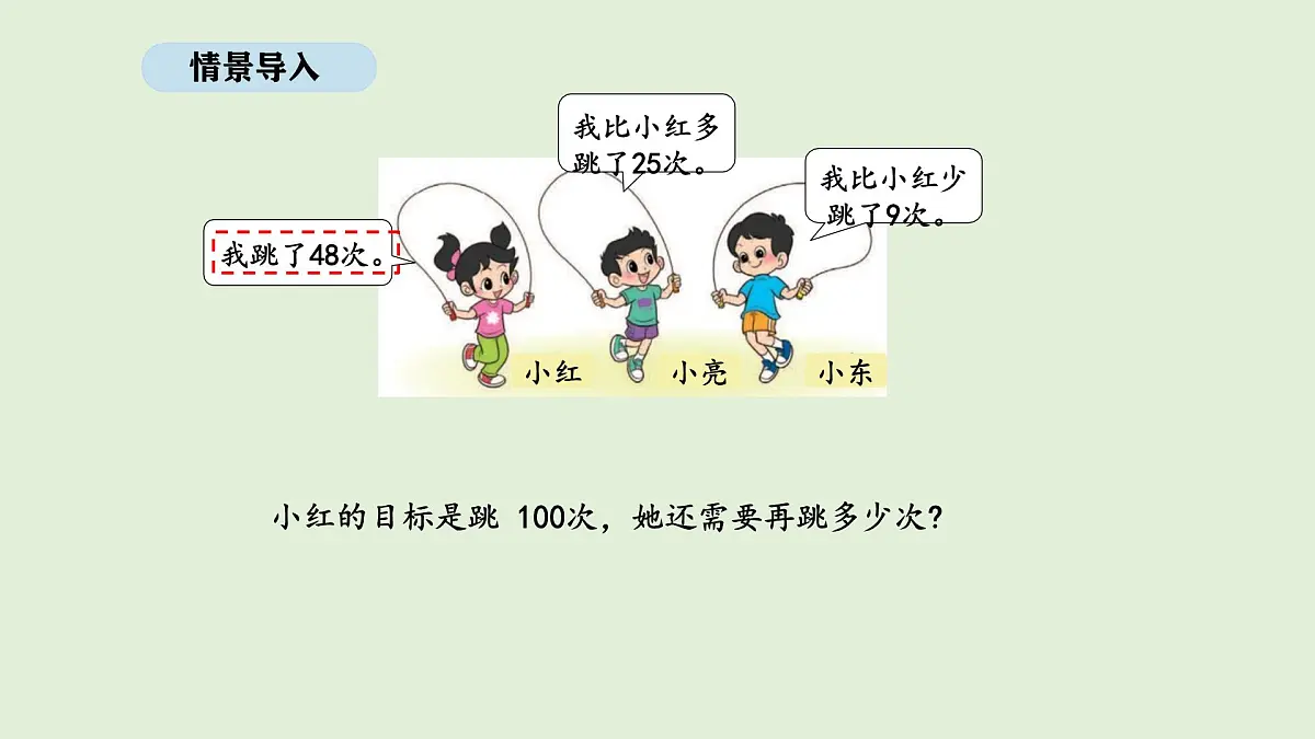 1.6 跳绳（2）(课件)2025-2026学年北师大二年级数学上册第2页