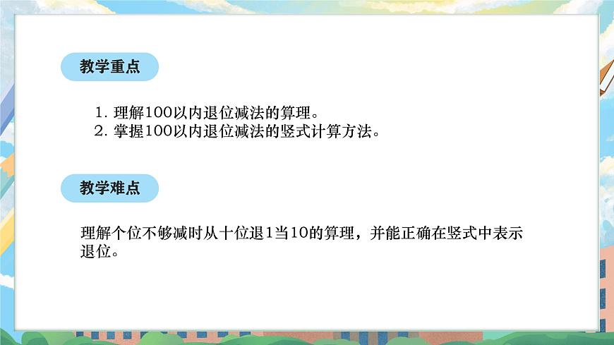 西师版二年级上册数学第一单元（100以内的退位减法）4《还剩多少元？》课件pptx第3页