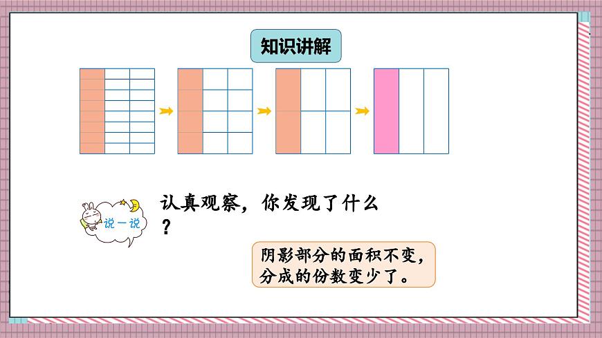 北师大数学五年级上册 5.8《约分》课件第3页