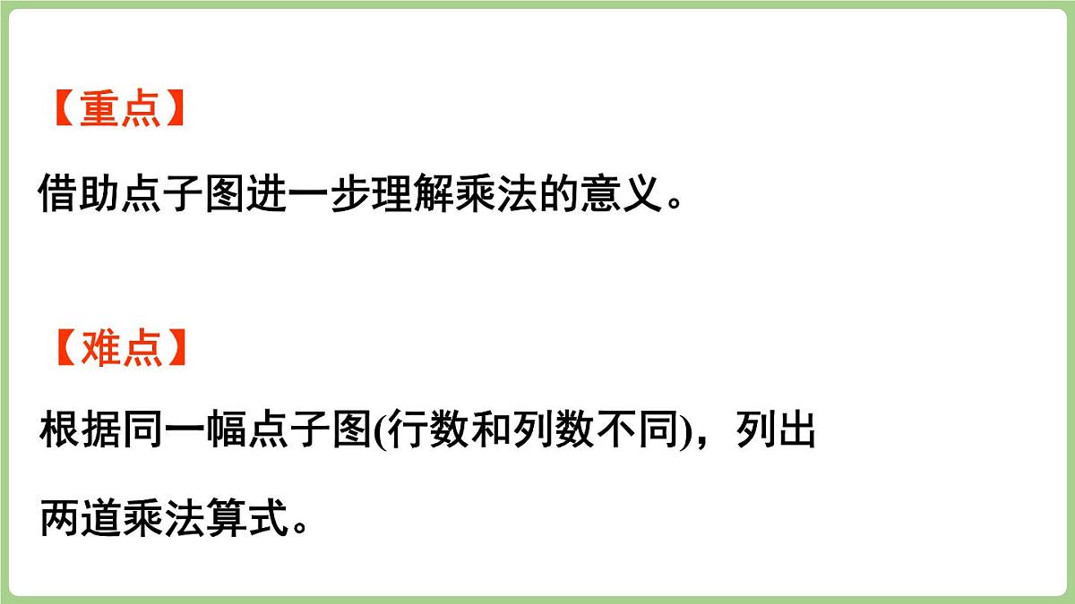 3.3 点子图中的乘法（课件）2025-2026学年北师大版二年级数学上册第3页