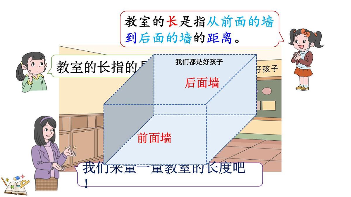 2.1 教室有多长（课件）2025-2026学年北师大版二年级数学上册第3页