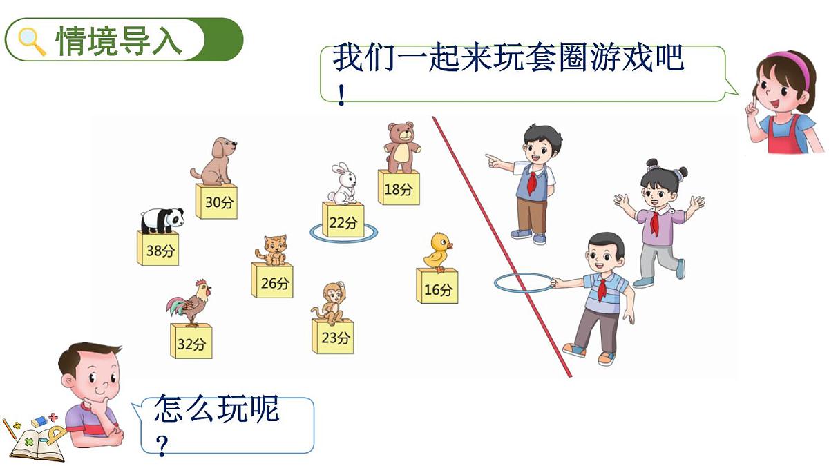 1.5 套圈游戏(课件)2025-2026学年冀教版二年级数学上册第2页