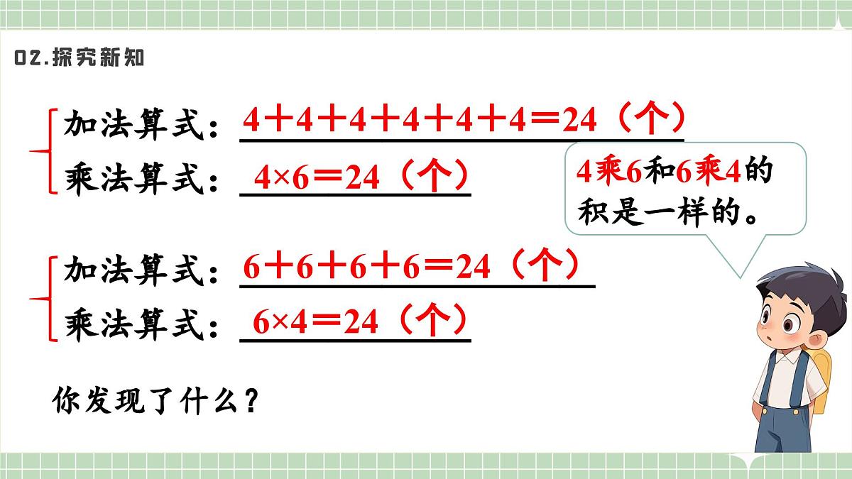 人教版小学数学二年级上册 第2课时  乘法的初步认识（二）  课件第7页