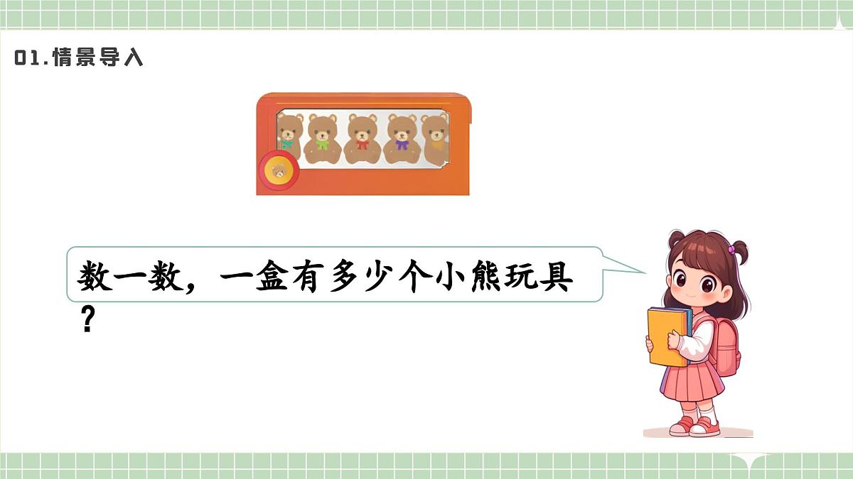 人教版小学数学二年级上册 第4课时 5的乘法口诀 课件第3页