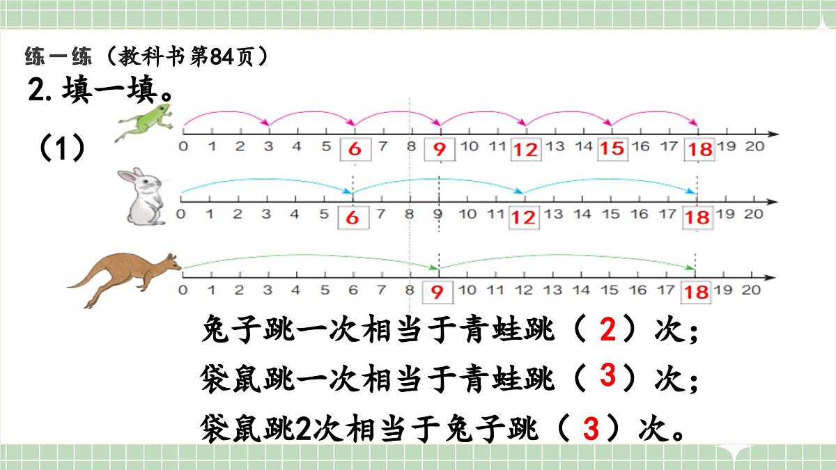 人教版小学数学二年级上册 第9课时  练一练  课件第5页
