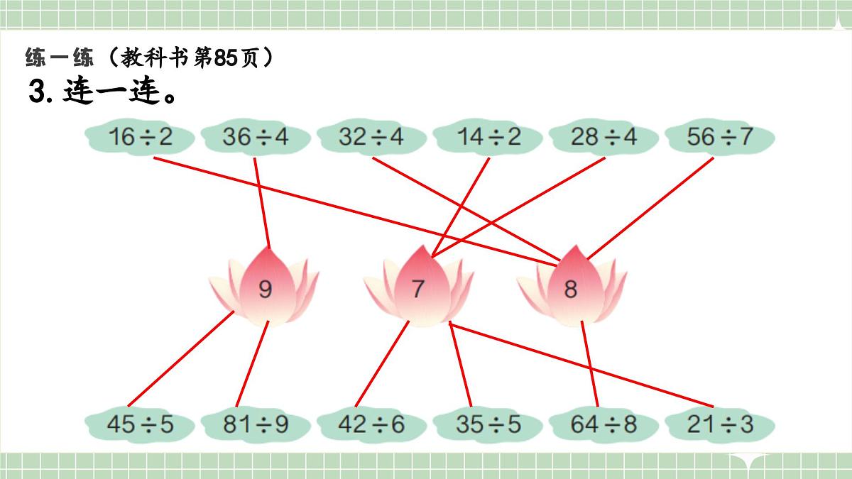 人教版小学数学二年级上册 第9课时  练一练  课件第7页