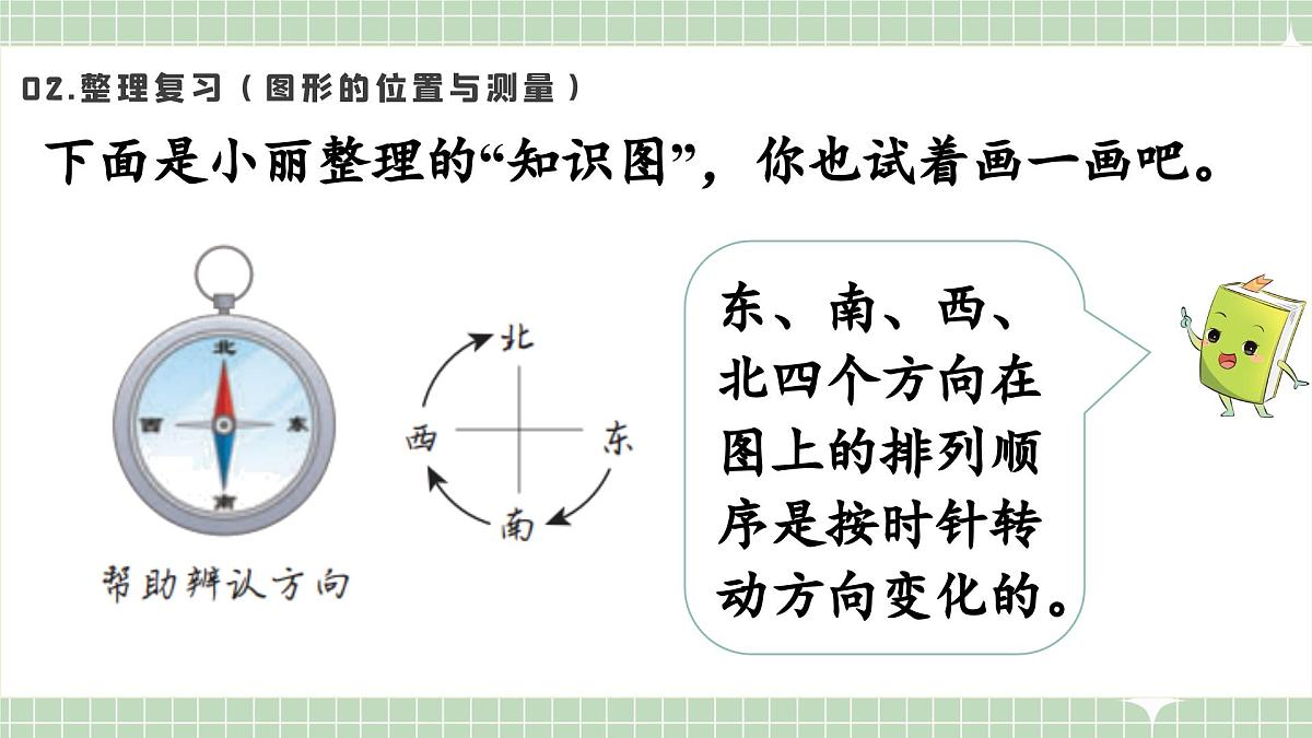 人教版小学数学二年级上册 第2课时 图形的位置与测量及数据分类 课件第4页