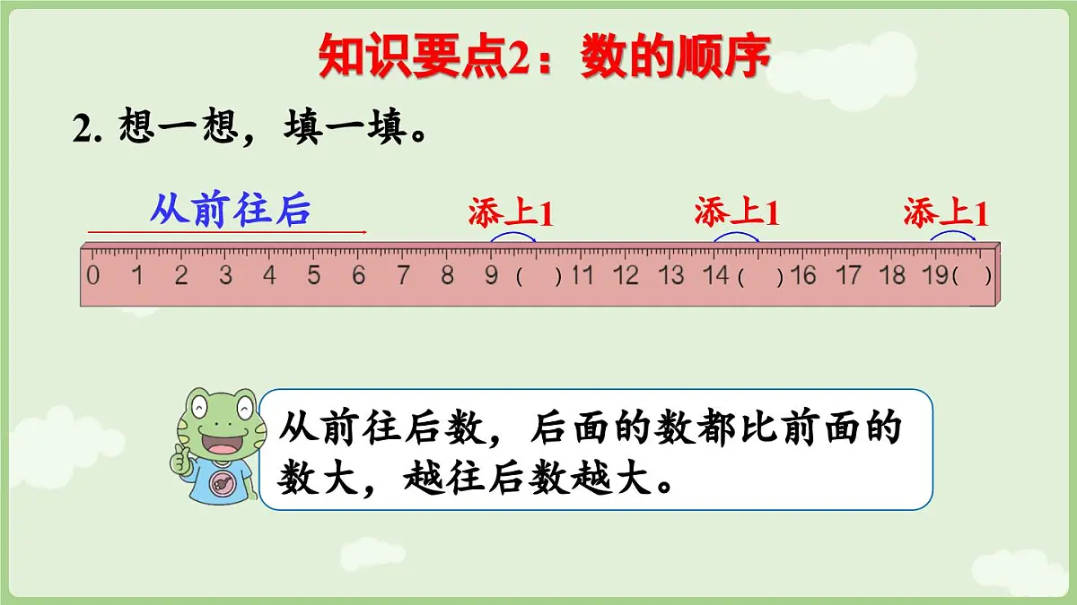 2025年秋冀教版一年级数学上册6.1 20以内数的认识（课件）002第8页