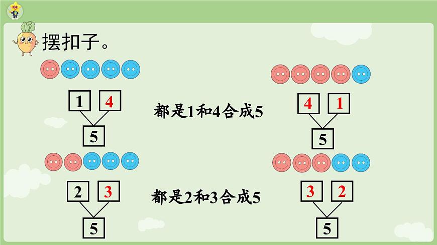 2025年秋冀教版一年级数学上册1.1.7 合与分（课件）第7页