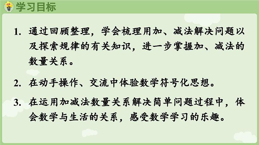 2025年秋冀教版一年级数学上册6.3 数量关系（课件）第2页