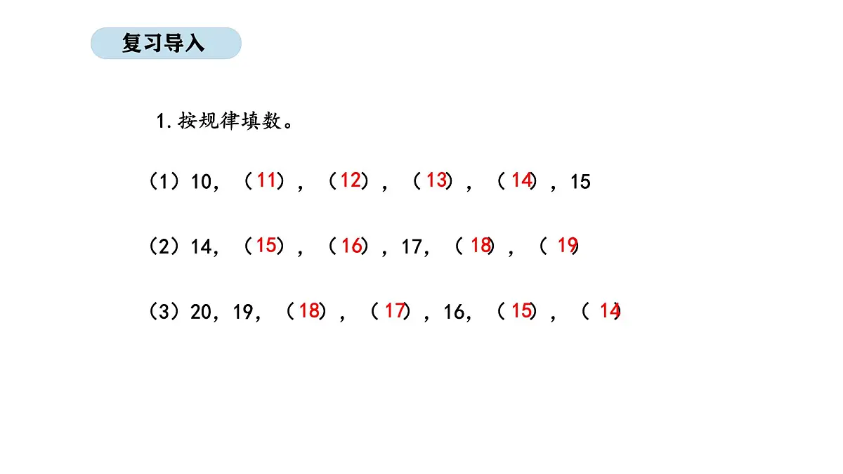北京版数学一年级上册5.1 涂格子（课件）第2页