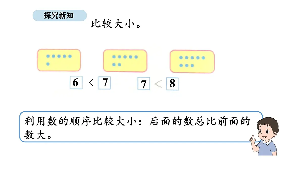 北京版数学一年级上册3.4 认识8、9（课件）第6页