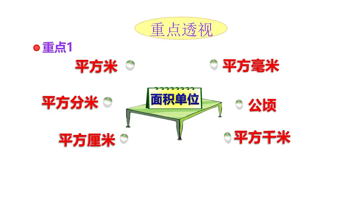 小学六年级小升初数学知识点精讲课件（面积)第2页