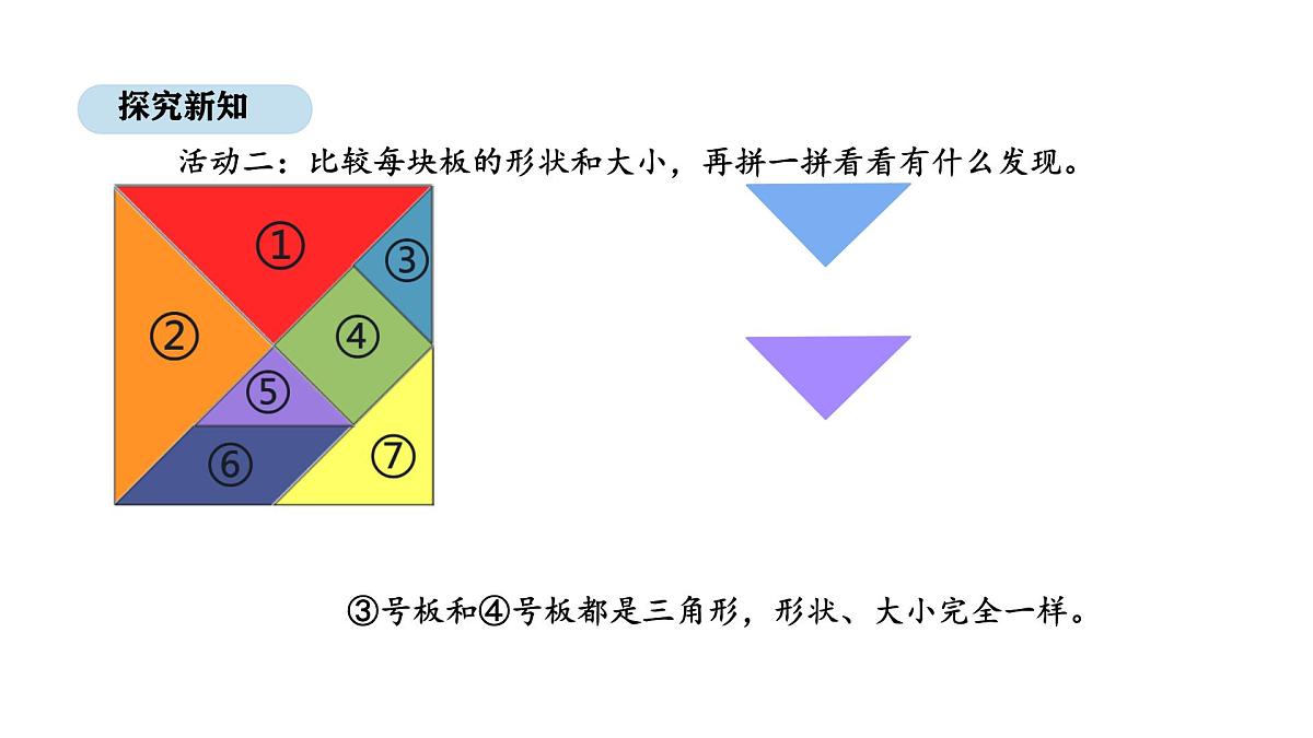 苏教版数学二年级上册 综合实践    神奇的七巧板（课件）第7页