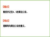 2.4   4、5的乘法口訣（課件)2025-2026學(xué)年度西師大版數(shù)學(xué)二年級上冊