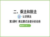 2.2 乘法算式各部分的名稱 (課件）冀教版數(shù)學(xué)二年級(jí)上冊(cè)