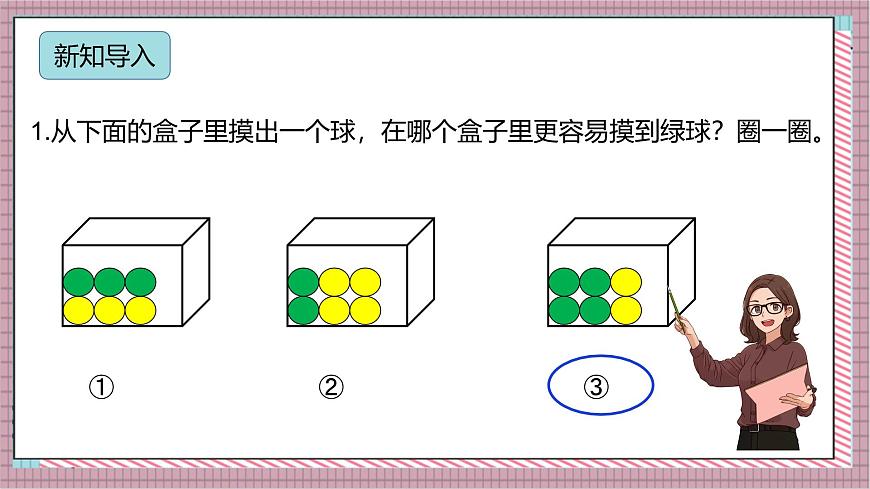 人教版数学五上4.3《可能性的大小（2）》课件第3页
