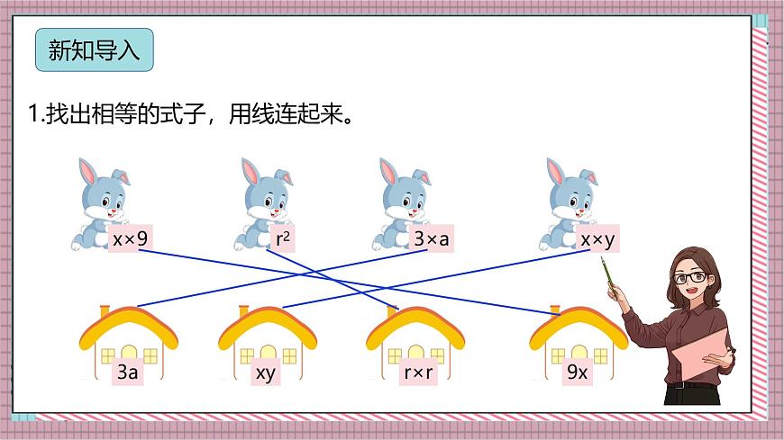 人教版数学五上5.3《用字母表示数（三）》课件第3页