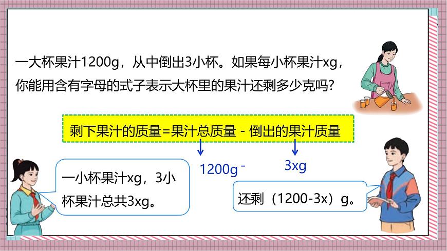 人教版数学五上5.3《用字母表示数（三）》课件第7页