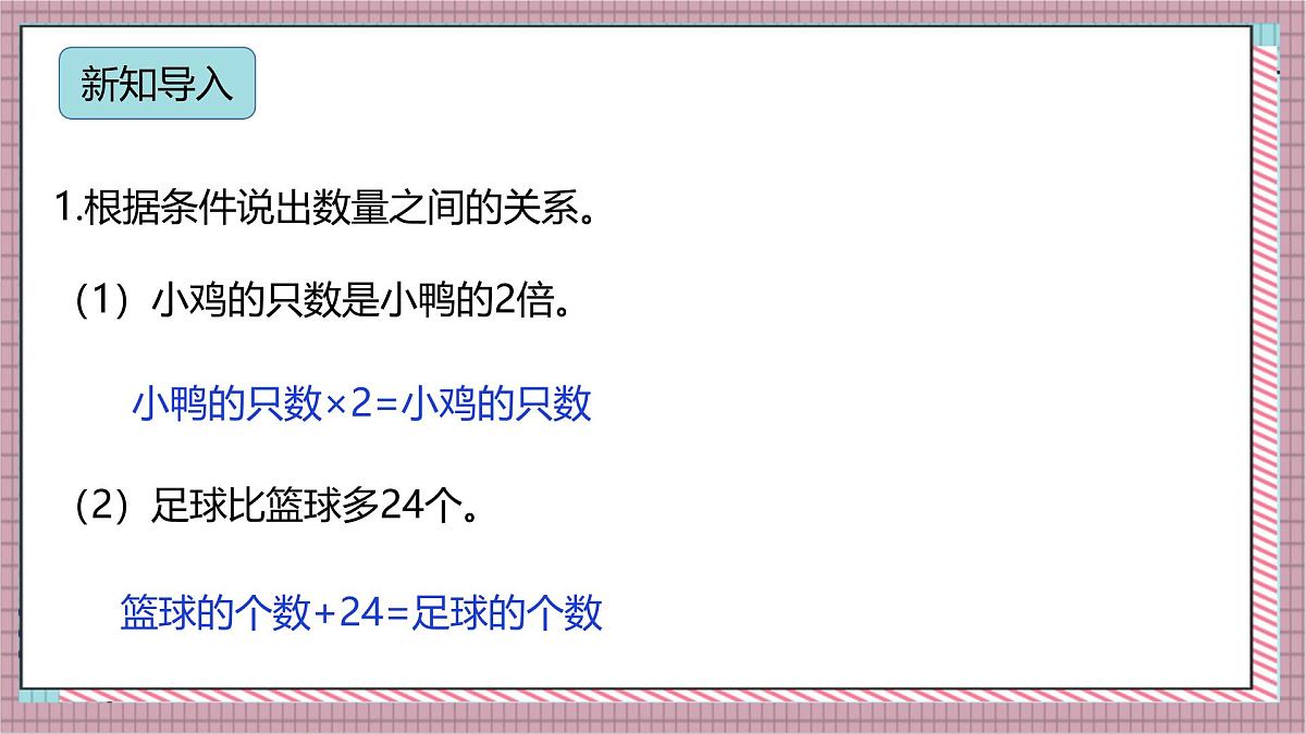 人教版数学五上5.11《实际问题与方程（二）》课件第3页