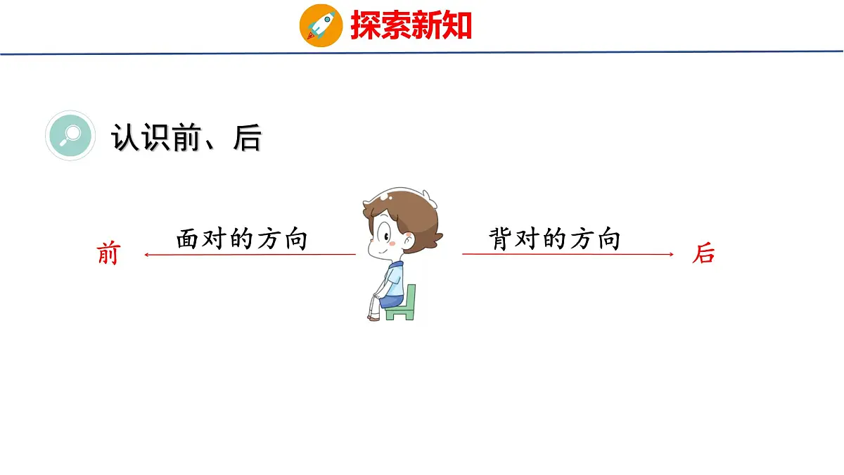 2025年人教一年级数学上册 3 在教室里认一认(课件)第7页