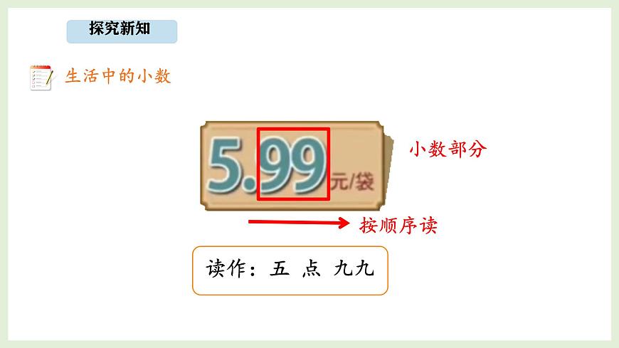 7.6 生活中的小数 (课件)2025-2026学年北师大三年级数学上册第7页