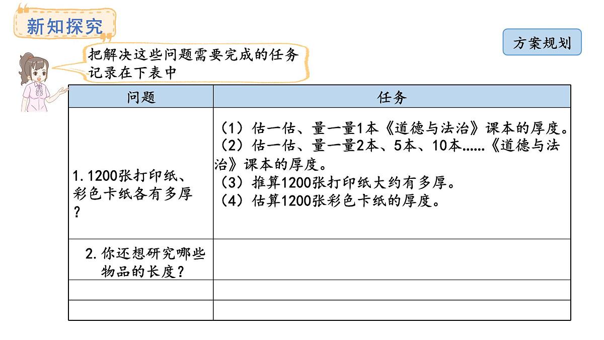 青岛版（六三）数学三年级上册主题活动——1200 张纸有多厚 课件第4页