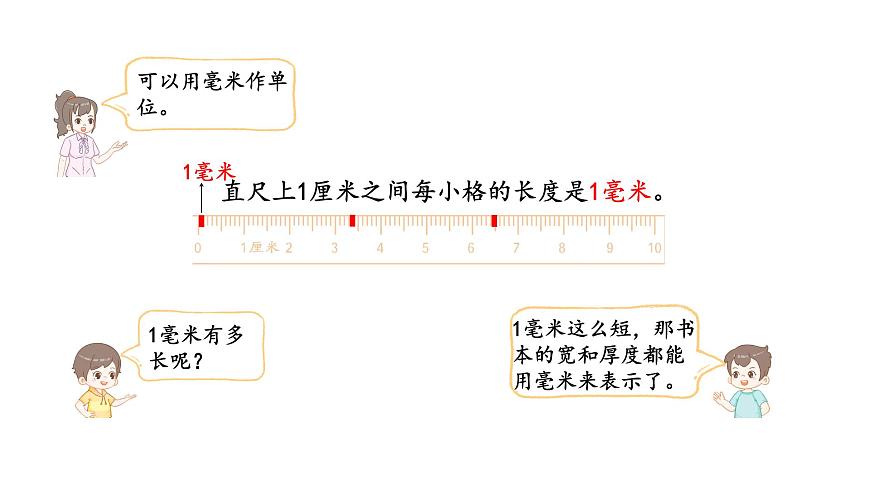 青岛版（2024）数学三年级上册1.1 毫米的认识.及单位换算（课件）第6页