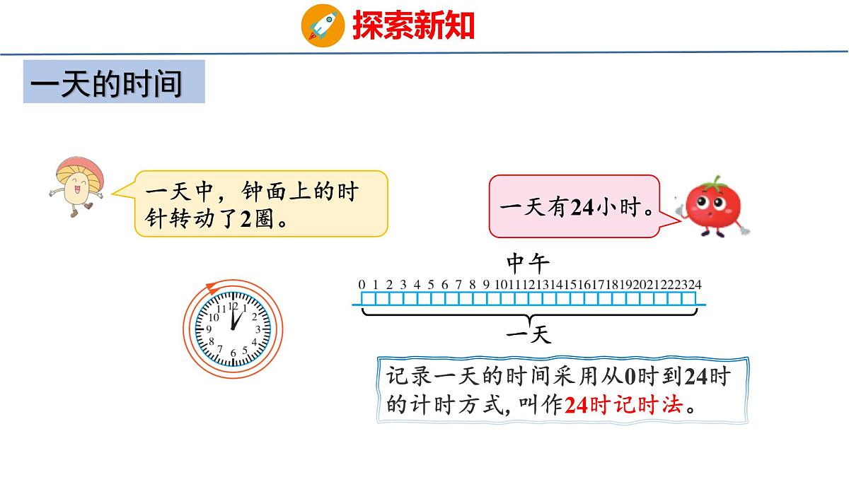 综合实践  一天的时间（课件）-2025-2026学年三年级上册数学苏教版（2024）第6页
