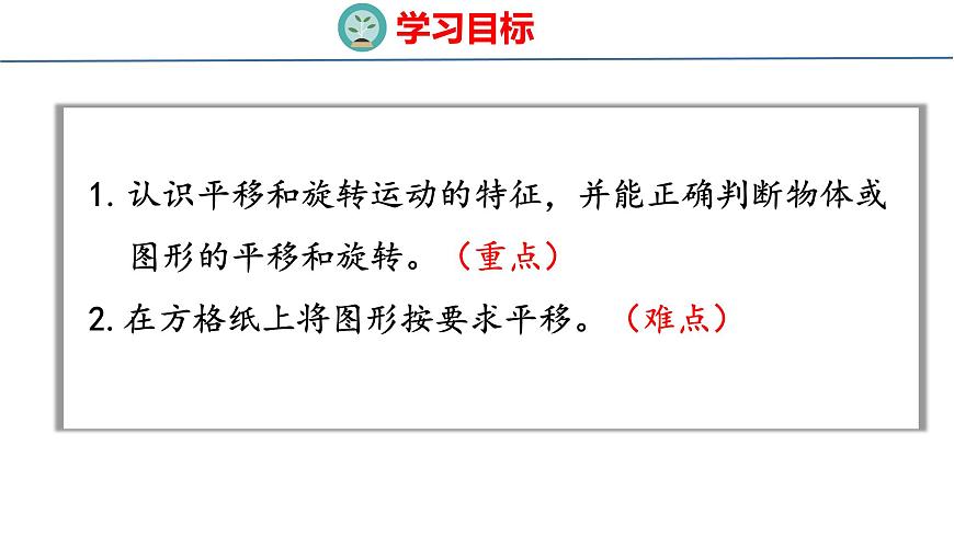 苏教版数学三年级上册5.1 平移和旋转课件第2页