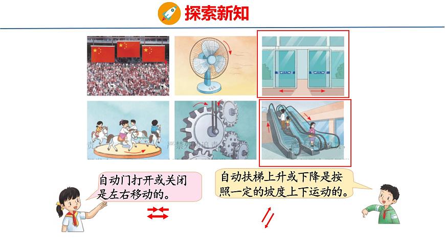苏教版数学三年级上册5.1 平移和旋转课件第7页