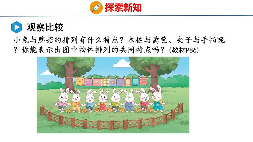 苏教版数学三年级上册间隔排列 课件第4页